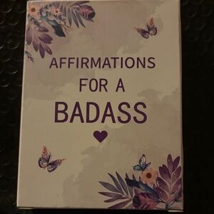 Affirmations for a Badass Card Game. Pick a number 1.  through 45. Win Prizes.